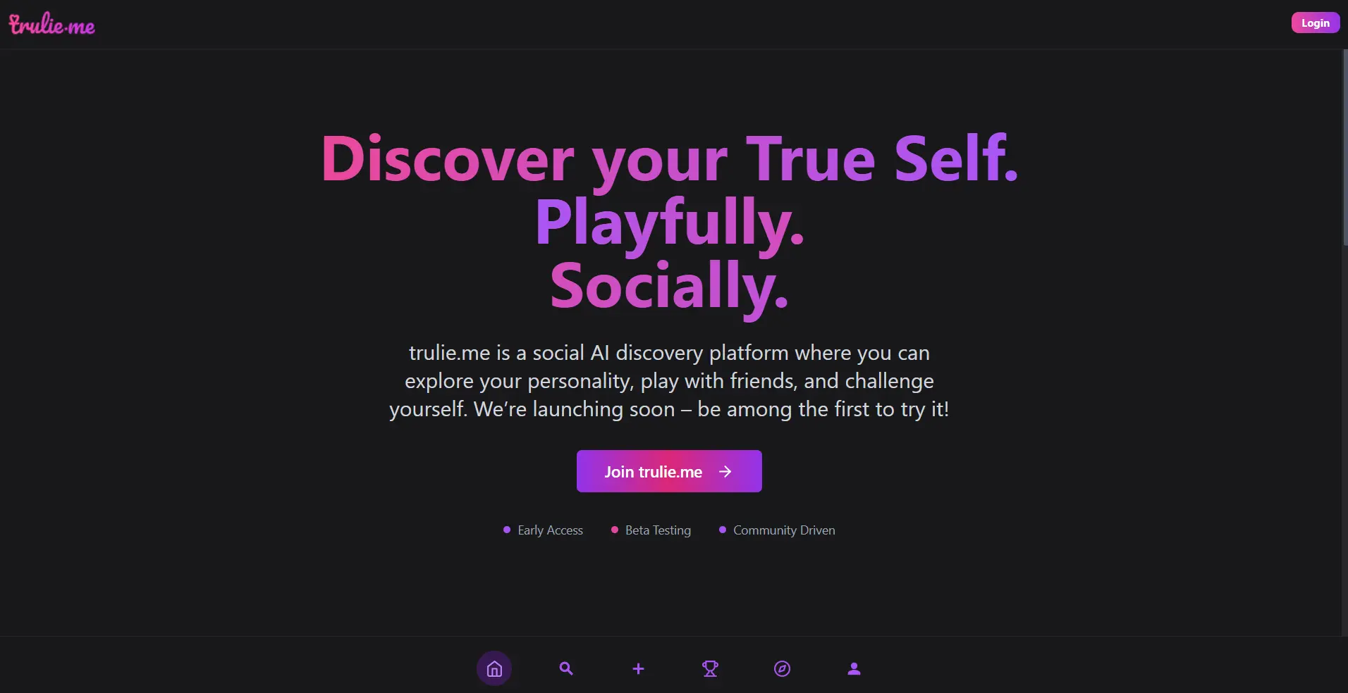 Trulie: Real-Time Social Platform